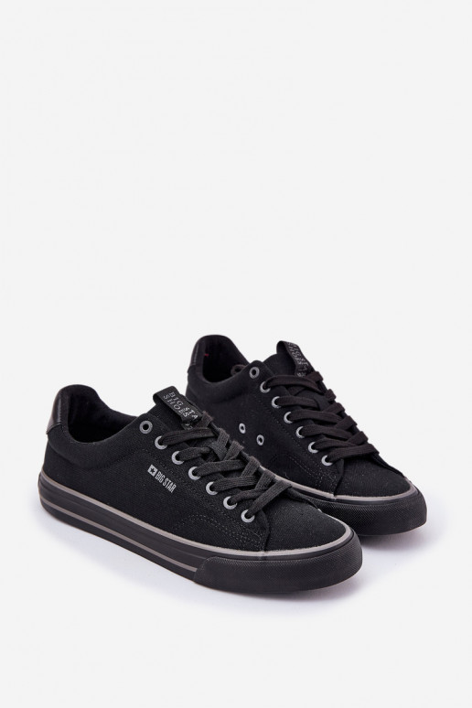 Bajo Zapatos casuales de hombre Big Star NN174018 de color negro