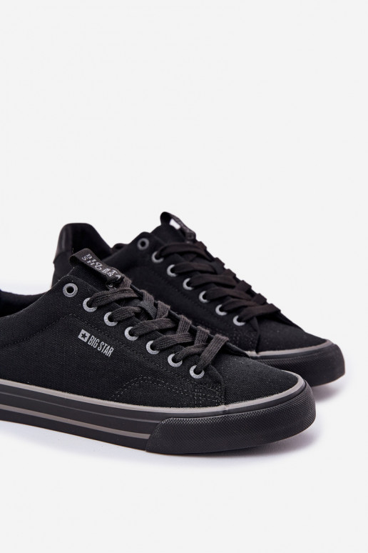 Bajo Zapatos casuales de hombre Big Star NN174018 de color negro