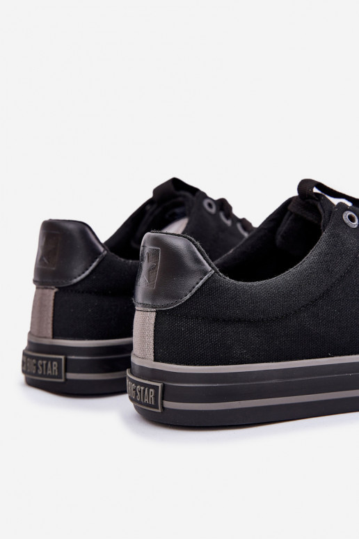 Bajo Zapatos casuales de hombre Big Star NN174018 de color negro