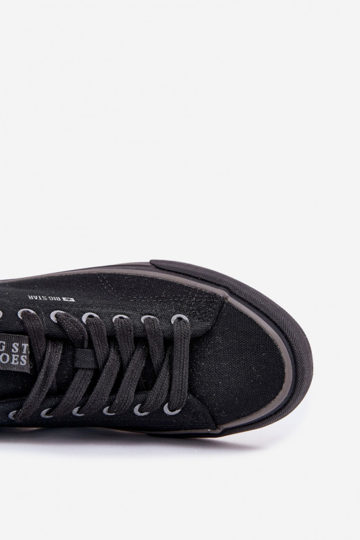 Bajo Zapatos casuales de hombre Big Star NN174018 de color negro