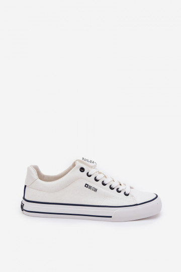 Zapatos bajos de hombre Big Star NN174017 color blanco 2