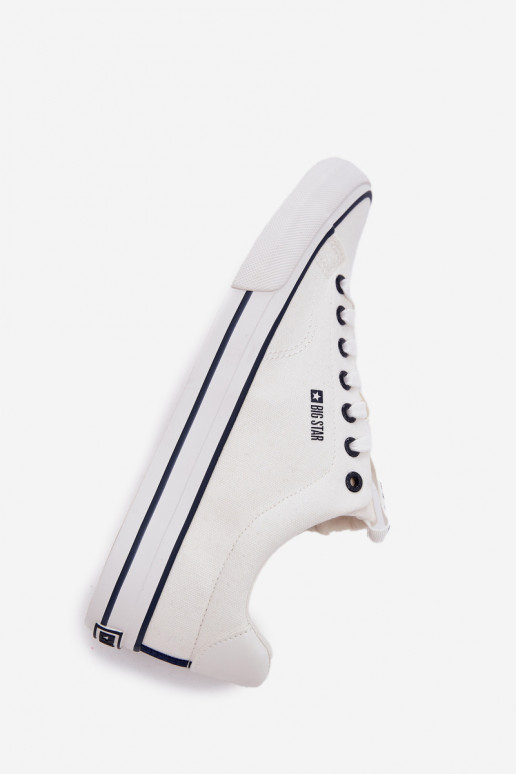 Zapatos bajos de hombre Big Star NN174017 color blanco