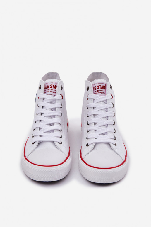  Zapatos casuales de hombre Big Star NN174305 HI-POLY SYSTEM el color blanco