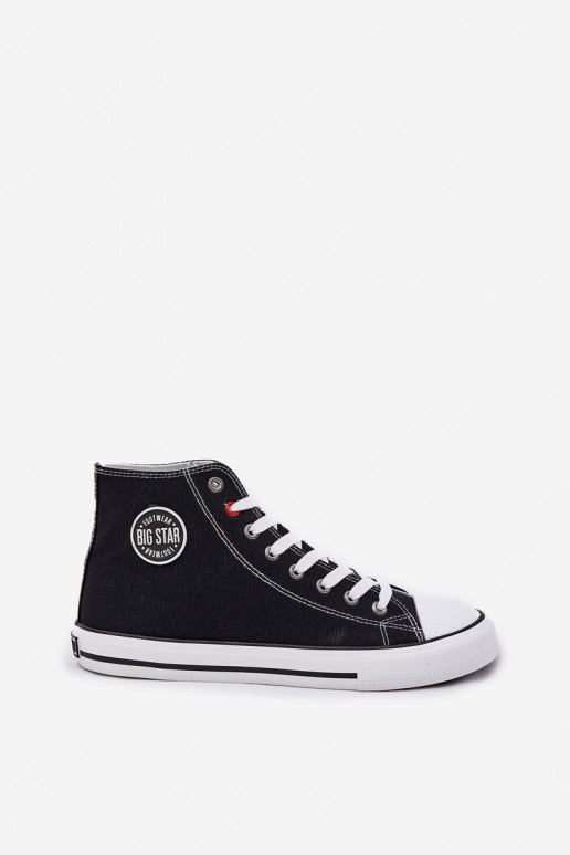  Zapatos casuales de hombre Big Star NN174304 HI-POLY SYSTEM de color negro