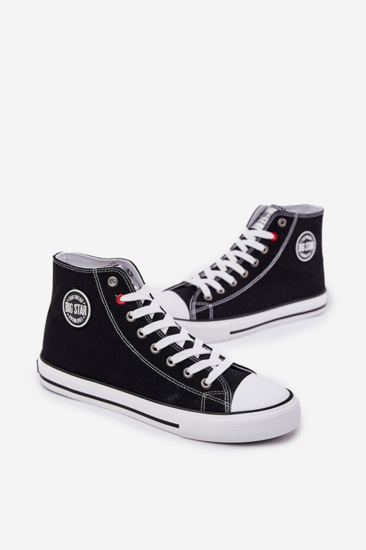  Zapatos casuales de hombre Big Star NN174304 HI-POLY SYSTEM de color negro