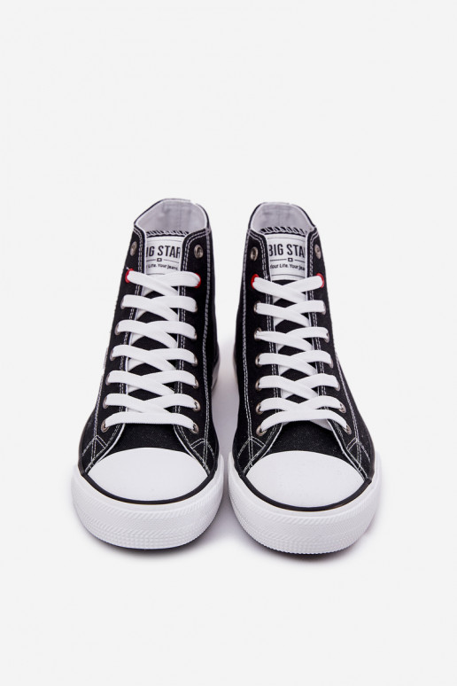  Zapatos casuales de hombre Big Star NN174304 HI-POLY SYSTEM de color negro