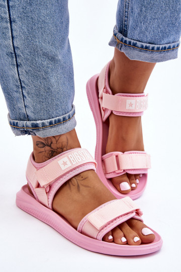Sandalias deportivas de mujer Big Star LL274729 rosas