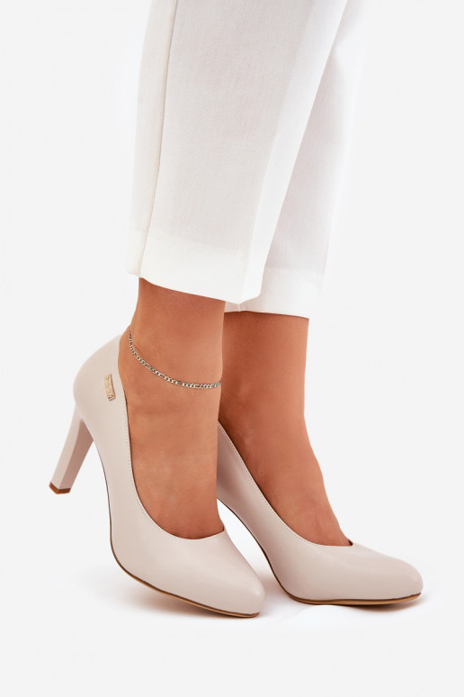 Zapatos de tacón Sergio Leone color gris Campbell