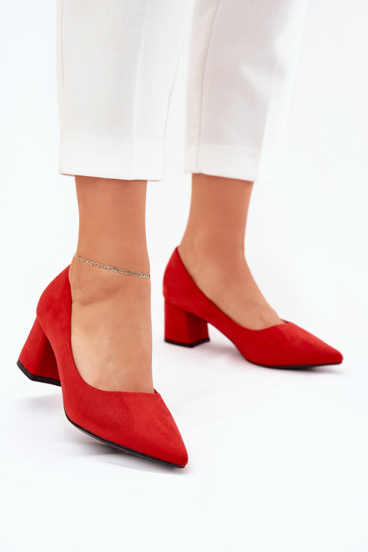 Zapatos Femenino Ze Szpiczastymi Noskami con tacones color rojo Merinette Zapatos Femenino Ze Szpiczastymi Noskami con tacones color rojo Merinette