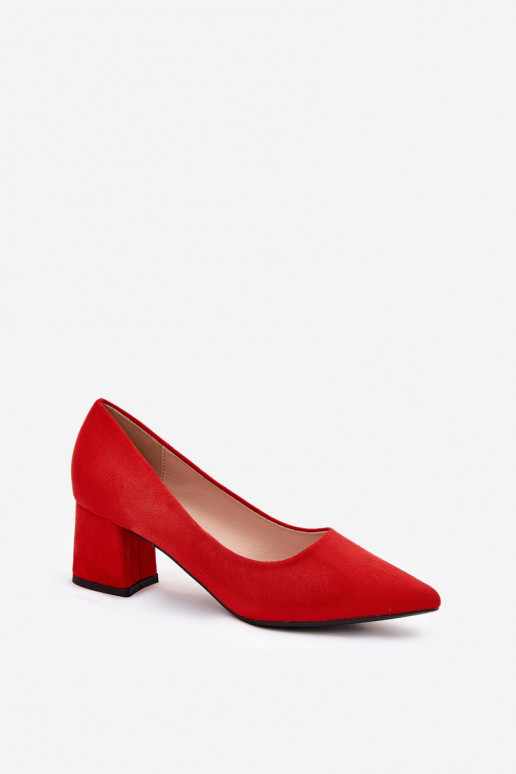 Zapatos Femenino Ze Szpiczastymi Noskami con tacones color rojo Merinette Zapatos Femenino Ze Szpiczastymi Noskami con tacones color rojo Merinette
