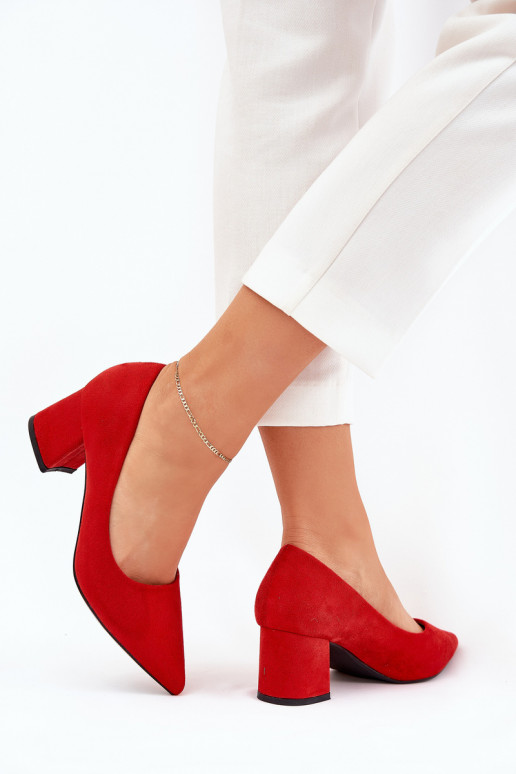 Zapatos Femenino Ze Szpiczastymi Noskami con tacones color rojo Merinette Zapatos Femenino Ze Szpiczastymi Noskami con tacones color rojo Merinette