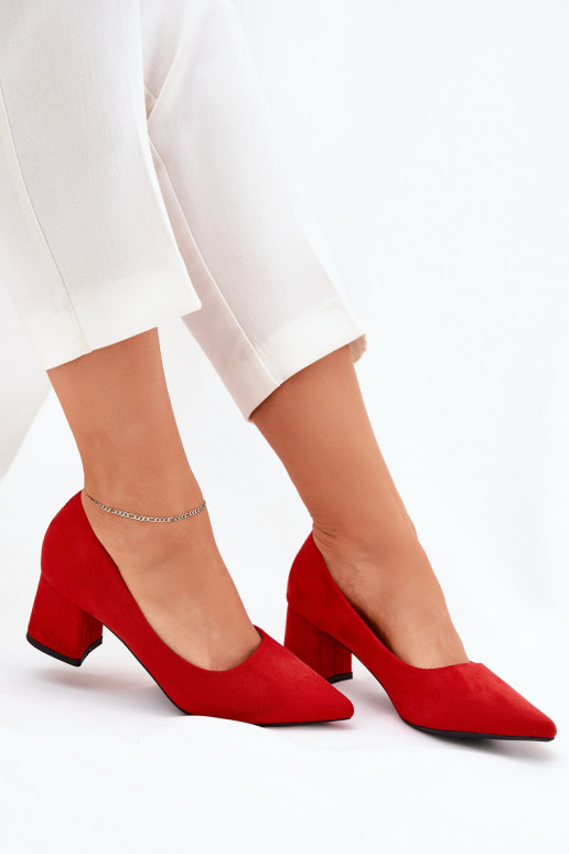 Zapatos Femenino Ze Szpiczastymi Noskami con tacones color rojo Merinette Zapatos Femenino Ze Szpiczastymi Noskami con tacones color rojo Merinette