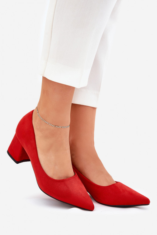 Zapatos Femenino Ze Szpiczastymi Noskami con tacones color rojo Merinette Zapatos Femenino Ze Szpiczastymi Noskami con tacones color rojo Merinette