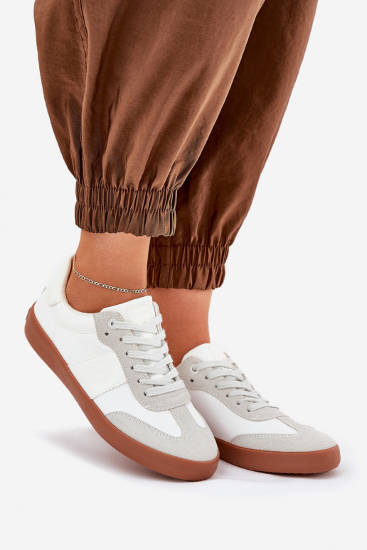 Zapatillas modelo zapatos. Femenino Big Star RR274371 Blanco-color gris