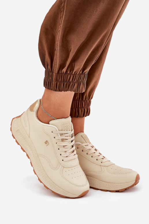  zapatillas Femenino Big Star RR274630 HI-POLY SYSTEM beige