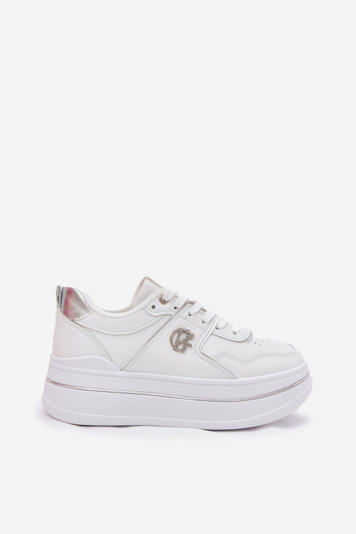Zapatillas deportivas blancas con...