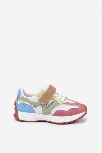 Zapatillas deportivas de varios colores con velcro para niños Tezzu 2