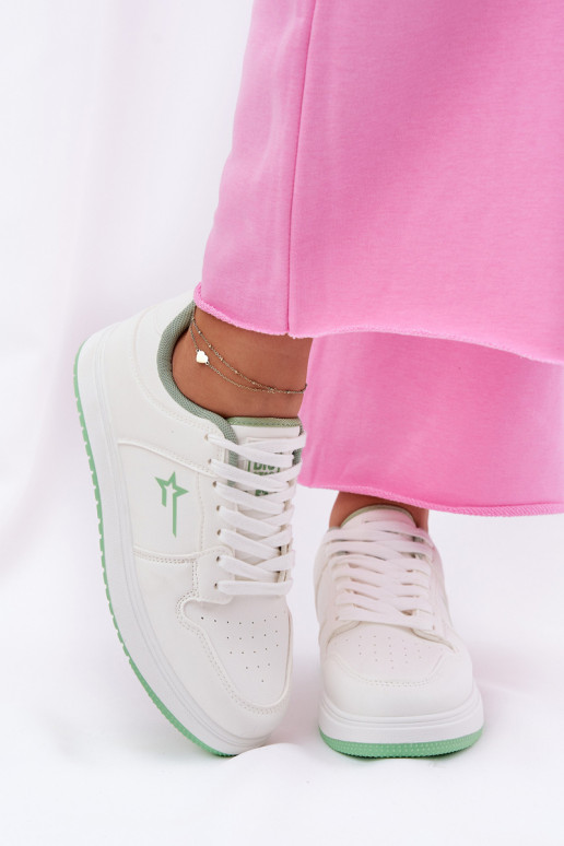 Zapatillas modelo zapatos. Femenino Big Star RR274A246 HI-POLY SYSTEM el color blanco