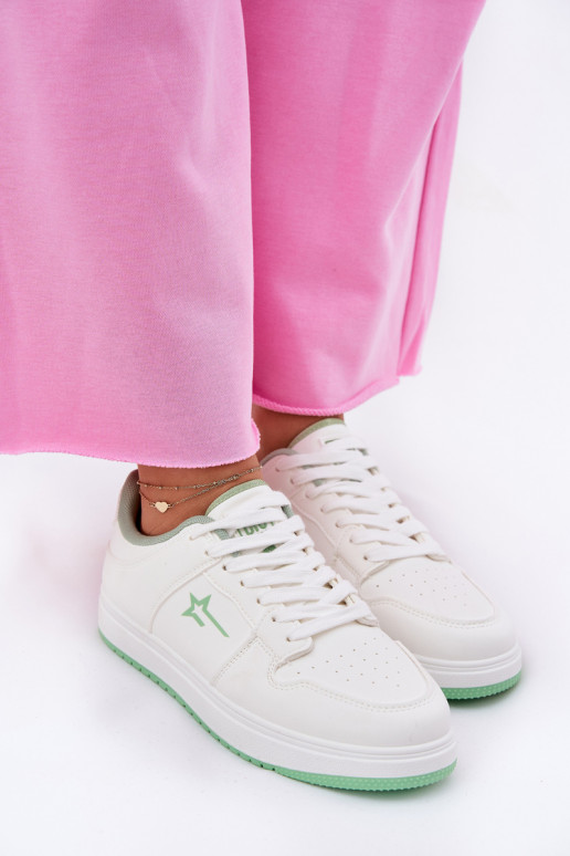 Zapatillas modelo zapatos. Femenino Big Star RR274A246 HI-POLY SYSTEM el color blanco