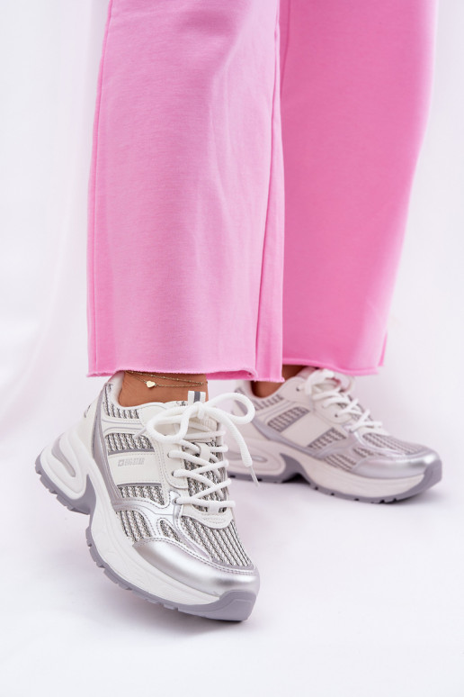 Zapatillas modelo zapatos. Femenino Big Star RR274A195 el color blanco