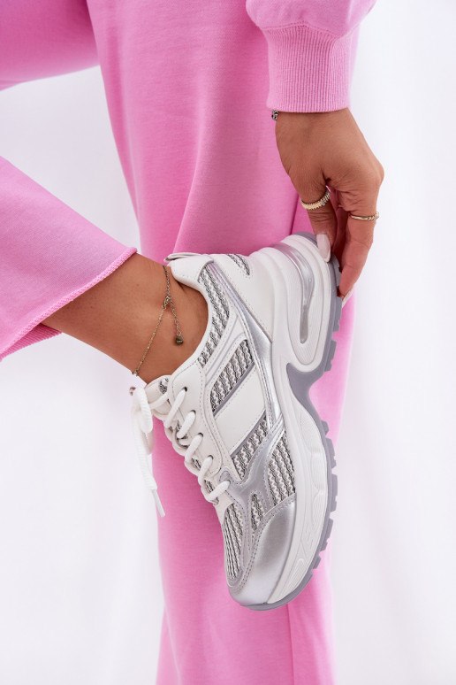 Zapatillas modelo zapatos. Femenino Big Star RR274A195 el color blanco