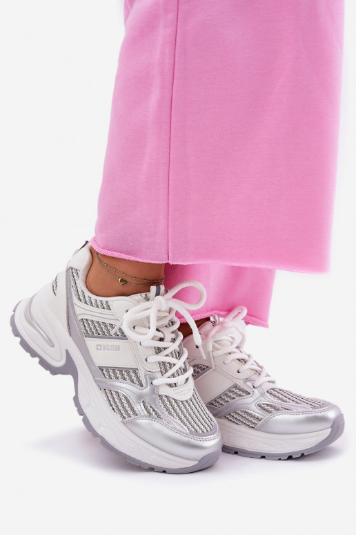 Zapatillas modelo zapatos. Femenino Big Star RR274A195 el color blanco