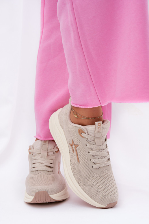 zapatillas Zapatillas modelo zapatos. Femenino Big Star RR274A145 HI-POLY SYSTEM beige zapatillas Zapatillas modelo zapatos. Femenino Big Star RR274A145 HI-POLY SYSTEM beige