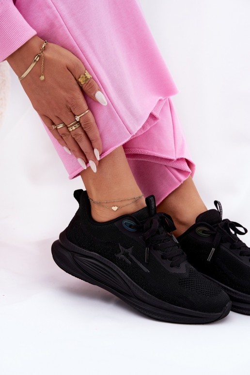 zapatillas Zapatillas modelo zapatos. Femenino Big Star RR274A144 HI-POLY SYSTEM de color negro zapatillas Zapatillas modelo zapatos. Femenino Big Star RR274A144 HI-POLY SYSTEM de color negro