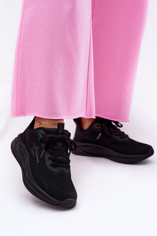 zapatillas Zapatillas modelo zapatos. Femenino Big Star RR274A144 HI-POLY SYSTEM de color negro zapatillas Zapatillas modelo zapatos. Femenino Big Star RR274A144 HI-POLY SYSTEM de color negro