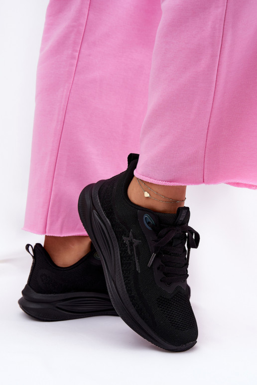 zapatillas Zapatillas modelo zapatos. Femenino Big Star RR274A144 HI-POLY SYSTEM de color negro zapatillas Zapatillas modelo zapatos. Femenino Big Star RR274A144 HI-POLY SYSTEM de color negro