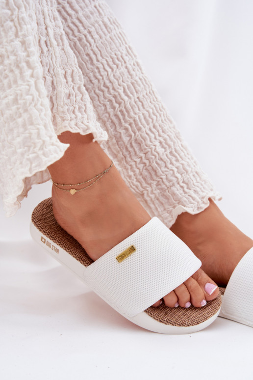 zapatillas de mujer Big Star RR274A103 el color blanco