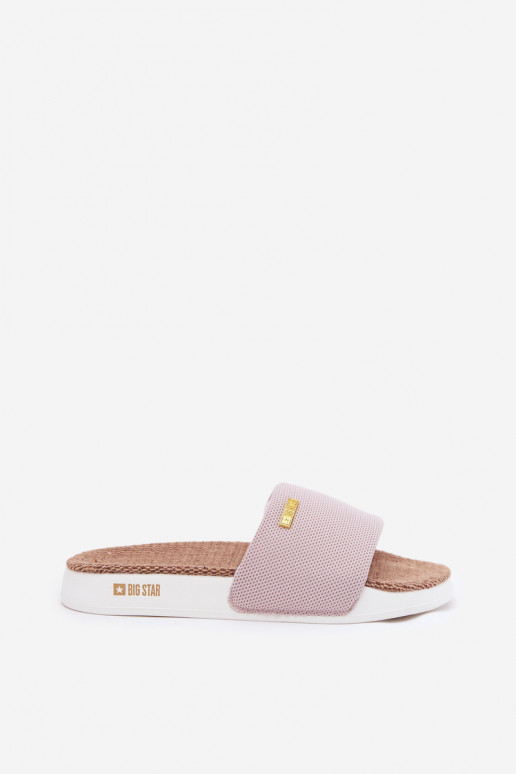 zapatillas de mujer Big Star RR274A105 Tono rosa claro