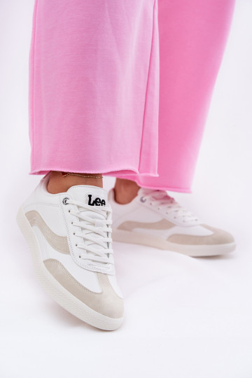 Zapatillas modelo zapatos. Femenino LEE LIAN ENOMEN LOEN 50251005.1FG el color blanco