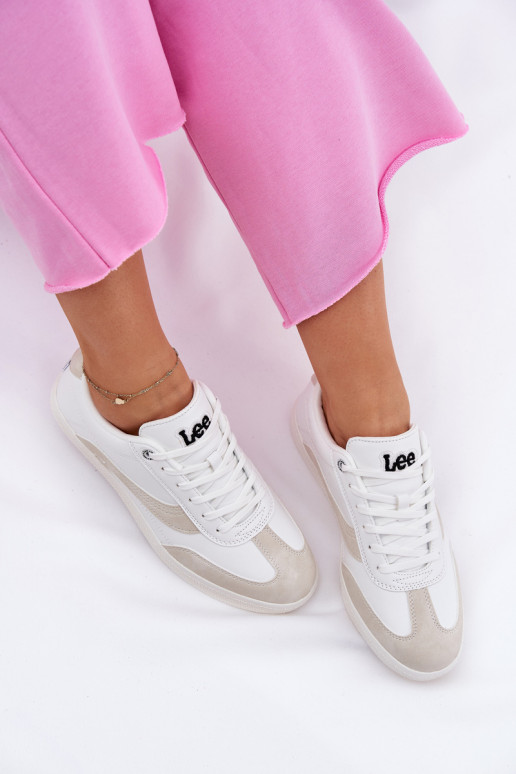 Zapatillas modelo zapatos. Femenino LEE LIAN ENOMEN LOEN 50251005.1FG el color blanco