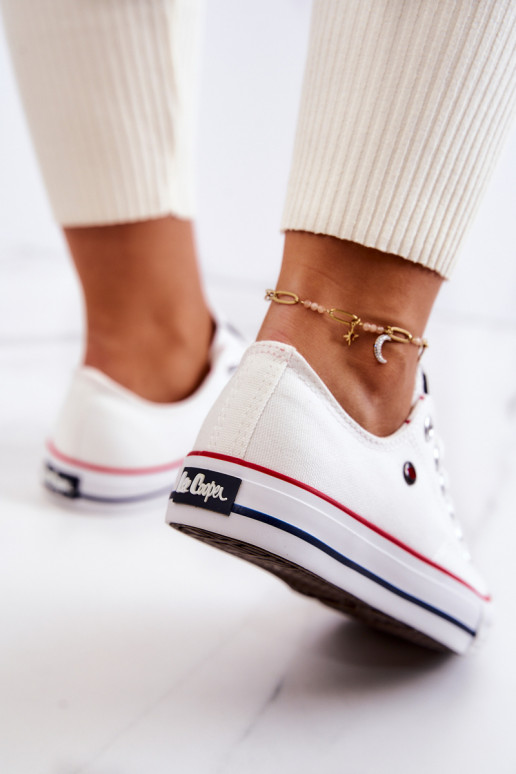 Zapatos de mujer Lee Cooper LCEN-22-31-0875L el color blanco Zapatos de mujer Lee Cooper LCEN-22-31-0875L el color blanco