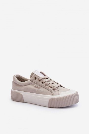 Zapatos de ocio grises con suela gruesa Lee Cooper LCIN-24-31-2178 2