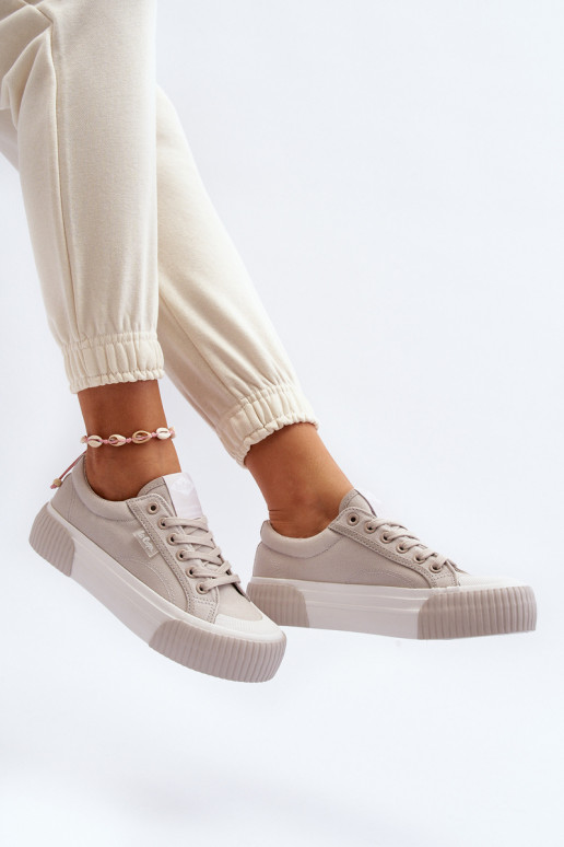 Zapatos de ocio Sobre una suela gruesa Lee Cooper LCEN-24-31-2178 color gris