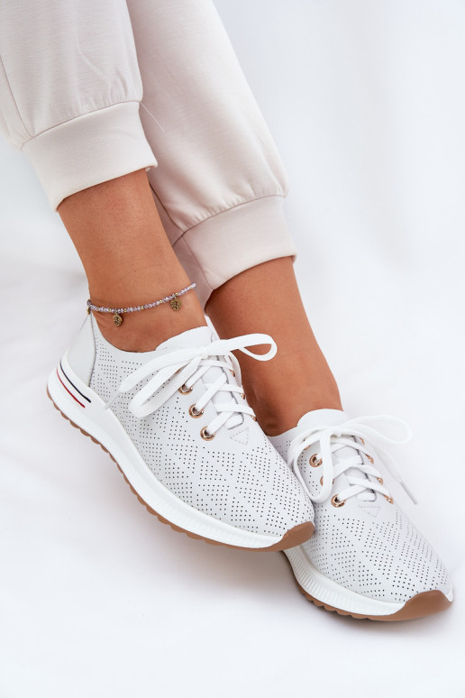 Piel  zapatos Femenino Artiker 54C1758 el color blanco Piel  zapatos Femenino Artiker 54C1758 el color blanco