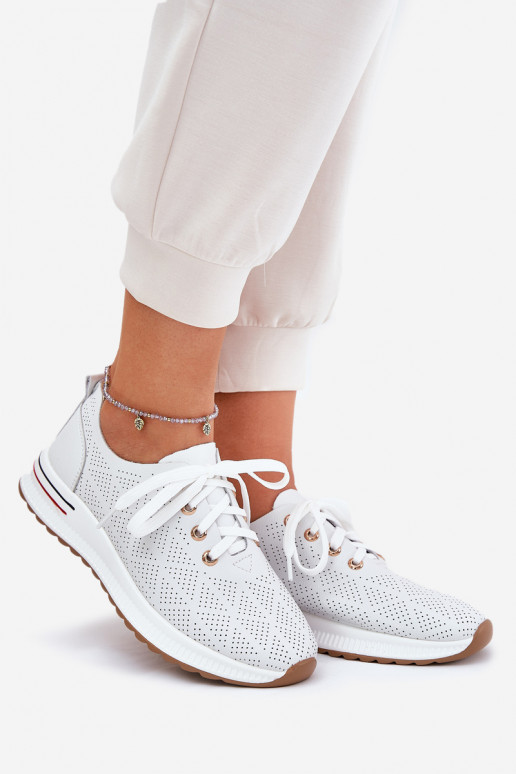 Piel  zapatos Femenino Artiker 54C1758 el color blanco Piel  zapatos Femenino Artiker 54C1758 el color blanco