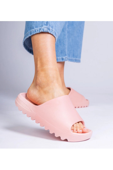 Chanclas de goma rosas para... 2