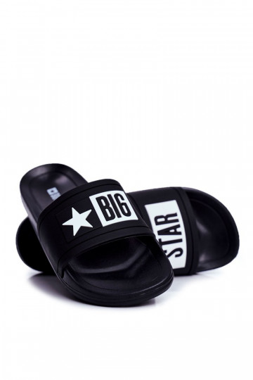 Chanclas infantiles negras Big Star DD374150 2