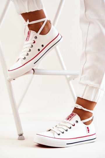 Zapatos casuales infantiles blancos Big Star JJ274123