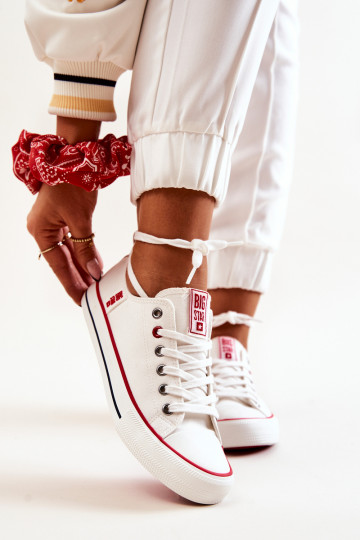 Zapatos casuales infantiles blancos Big Star JJ274123 2