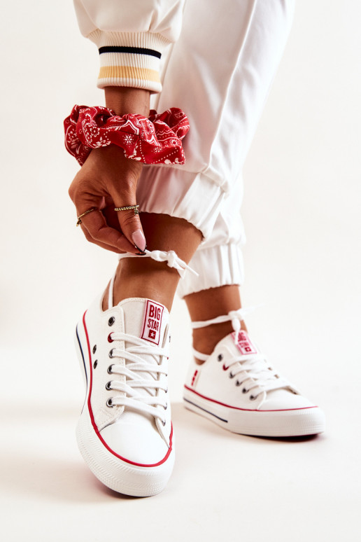 Femenino  zapatos casuales BIG STAR JJ274123 el color blanco