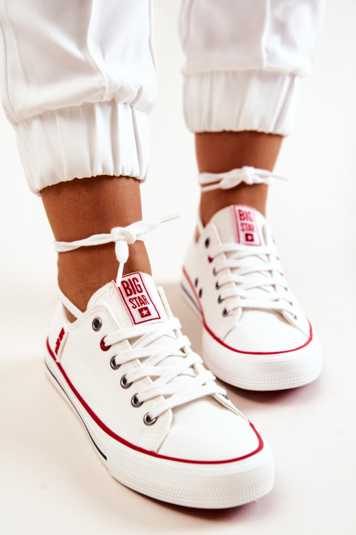 Femenino  zapatos casuales BIG STAR JJ274123 el color blanco