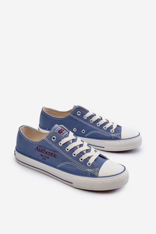 Zapatos casuales de hombre Big Star NN174060 color azul