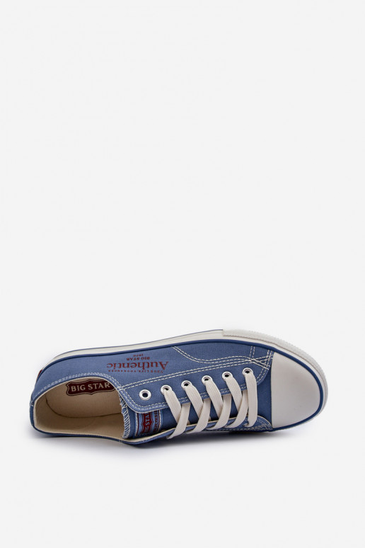 Zapatos casuales de hombre Big Star NN174060 color azul