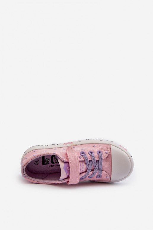 zapatos casuales Infantil Lee Cooper LCEN-24-02-2160 color rosa