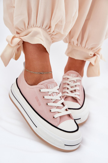 Zapatos de mujer Big Star NN274207 color rosa 2