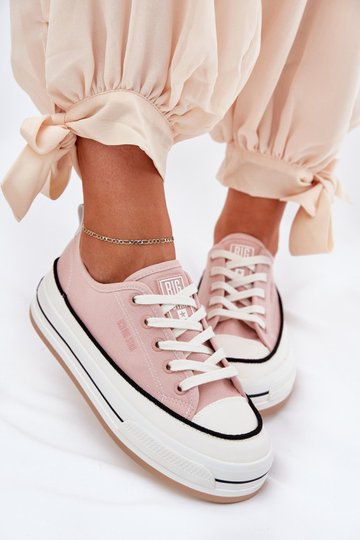 Zapatos de mujer Big Star NN274207 color rosa